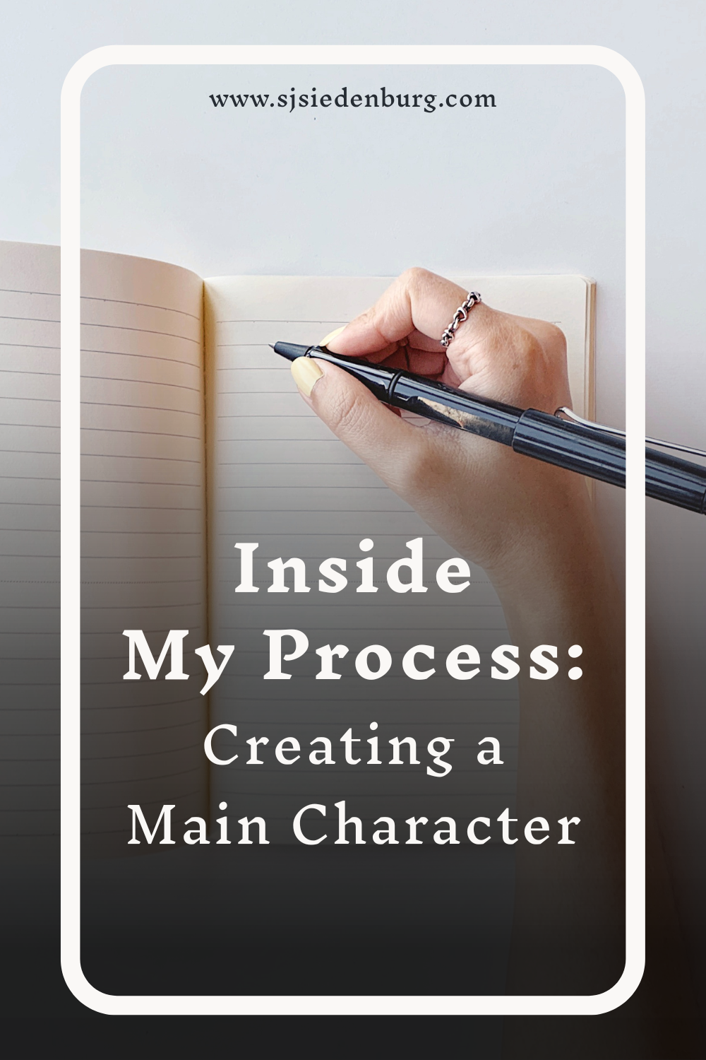 Crafting My Hero: First Thoughts on My Main Character - S.J. Siedenburg