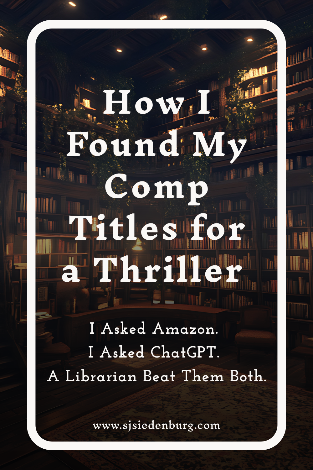 Local Comp How I Found My Comp Titles for a Thriller (Thanks to My Local Library ...